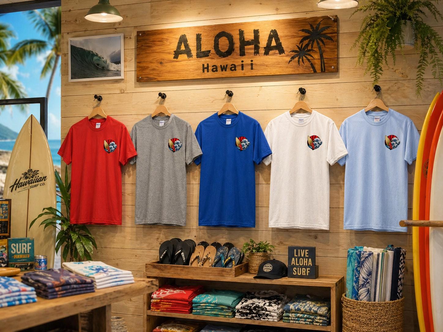 Gnarly Waves Graphic T Shirt