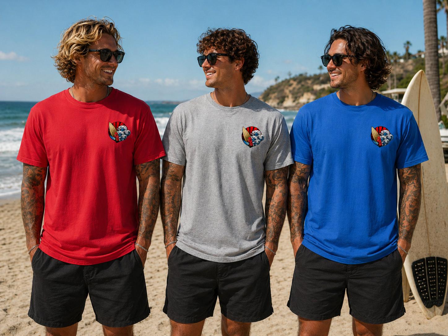 Gnarly Waves Graphic T Shirt