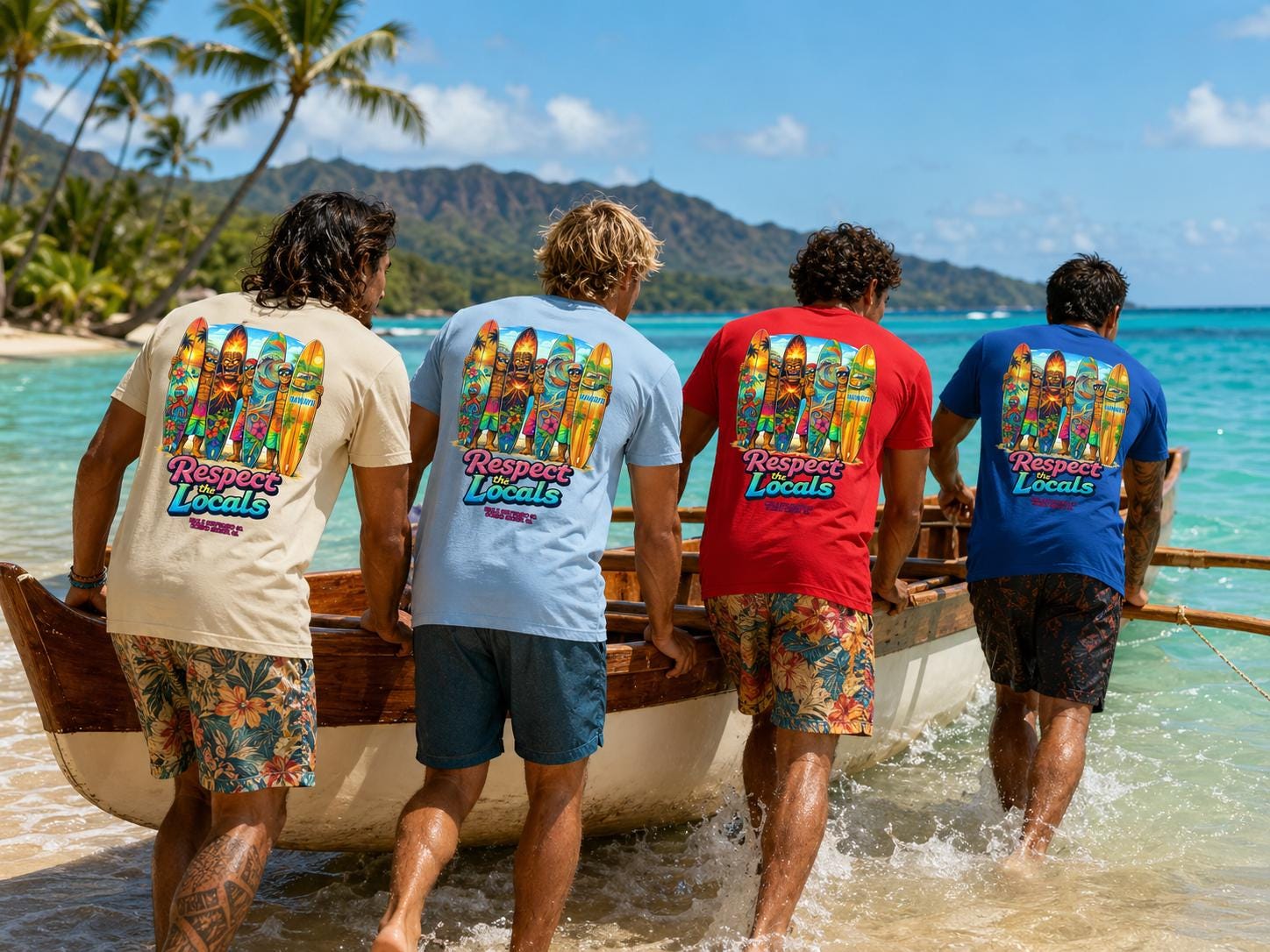 Respect The Locals Graphic Tee