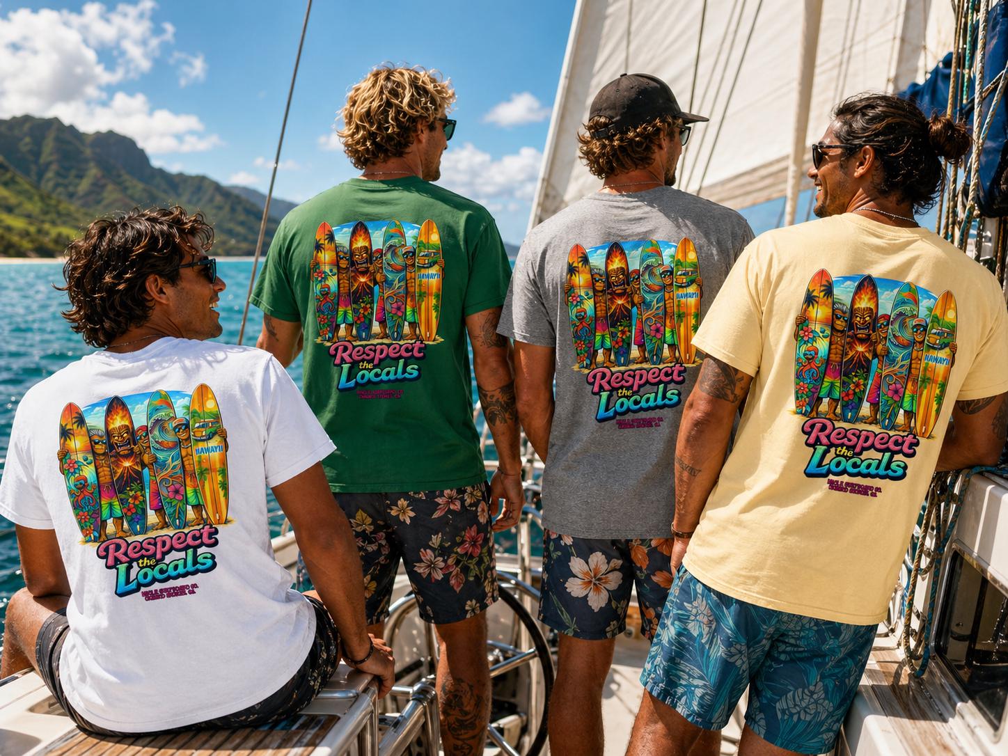 Respect The Locals Graphic Tee
