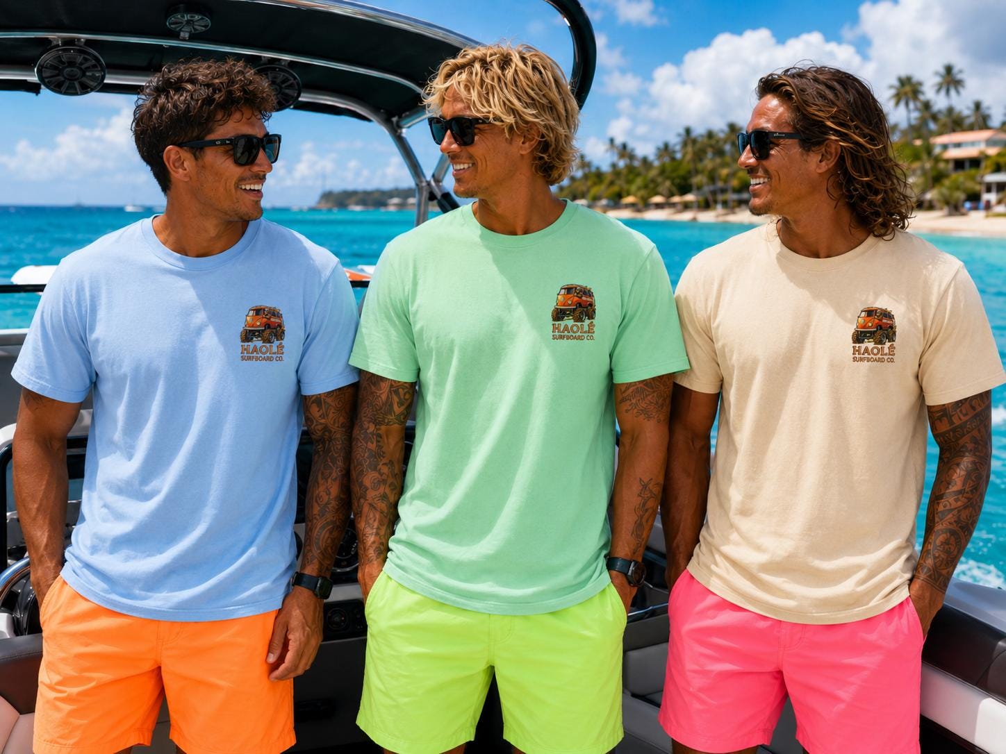Built For Sand, Born To Surf Graphic Tee