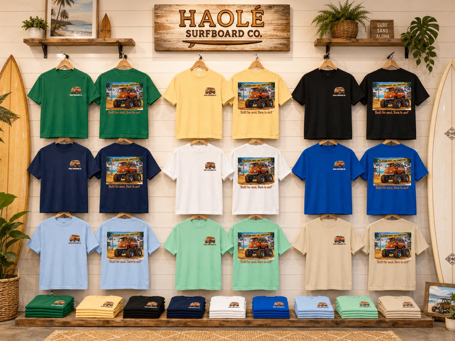 Built For Sand, Born To Surf Graphic Tee