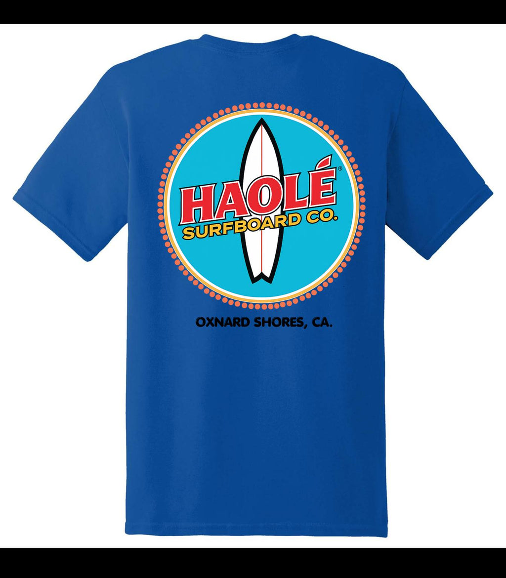 Unisex Surfboard Badge Graphic Tee