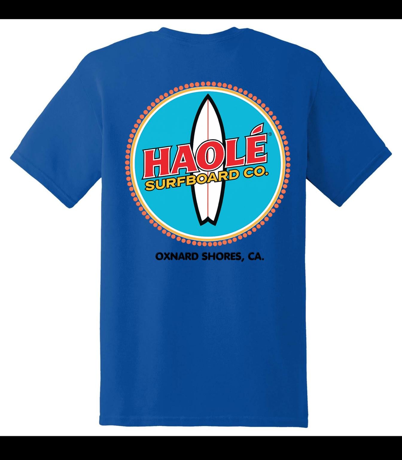 Unisex Surfboard Badge Graphic Tee