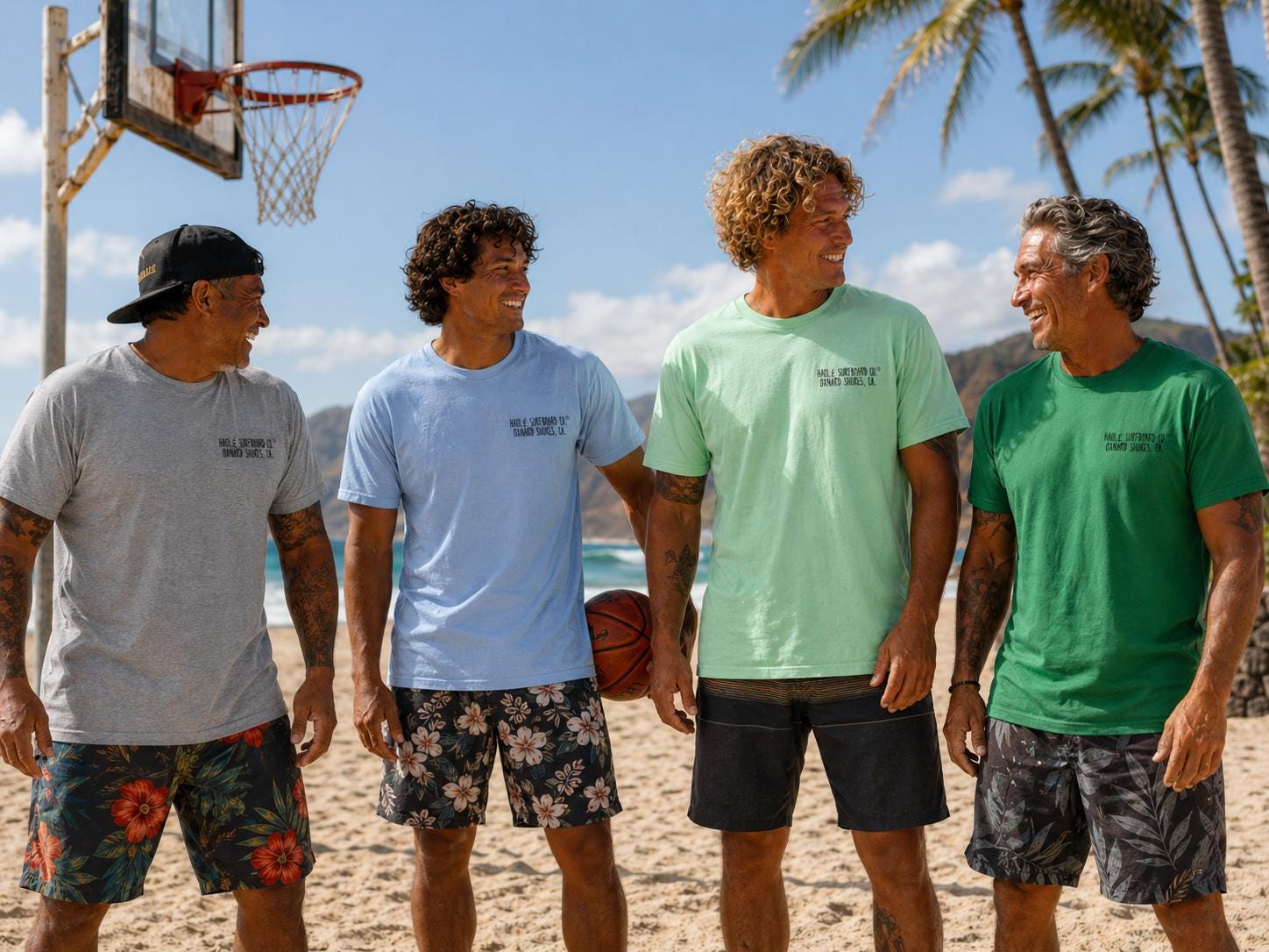 Evolution Of A Surfboard Graphic Tee