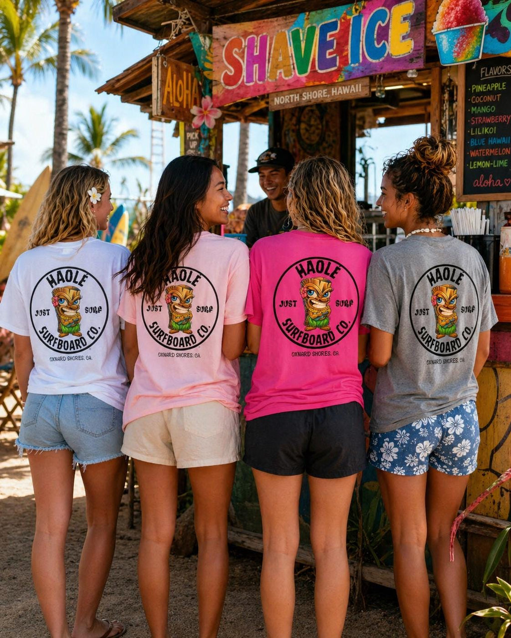 Cheeky Tiki Surf Tee