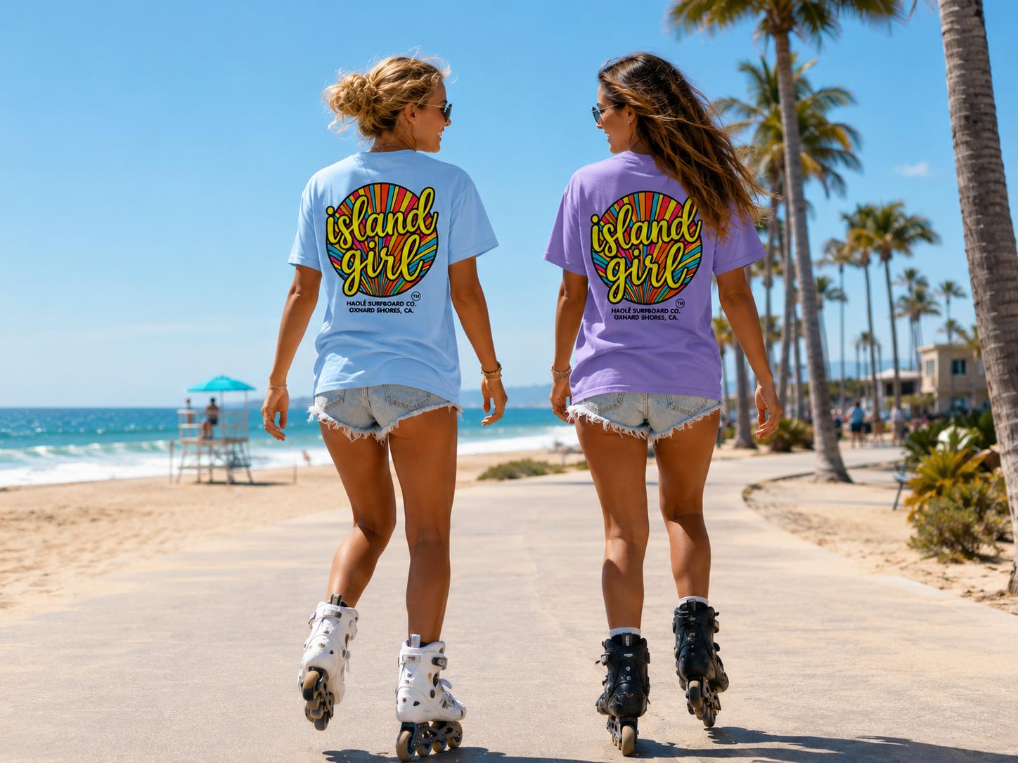 Island Girl Beach Graphic Tee