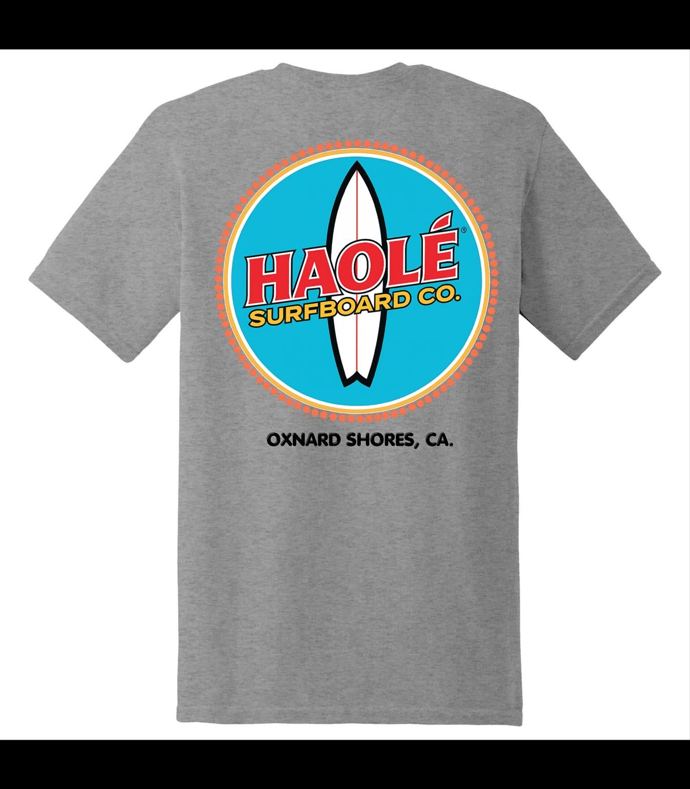 Unisex Surfboard Badge Graphic Tee