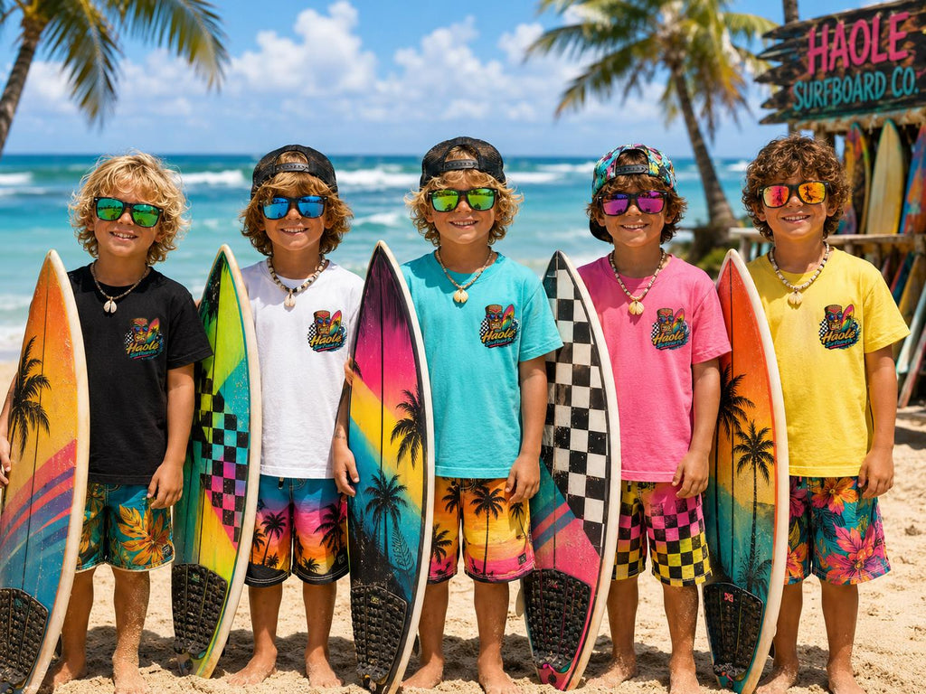 Boys Grom Wave Catcher Surf Tee