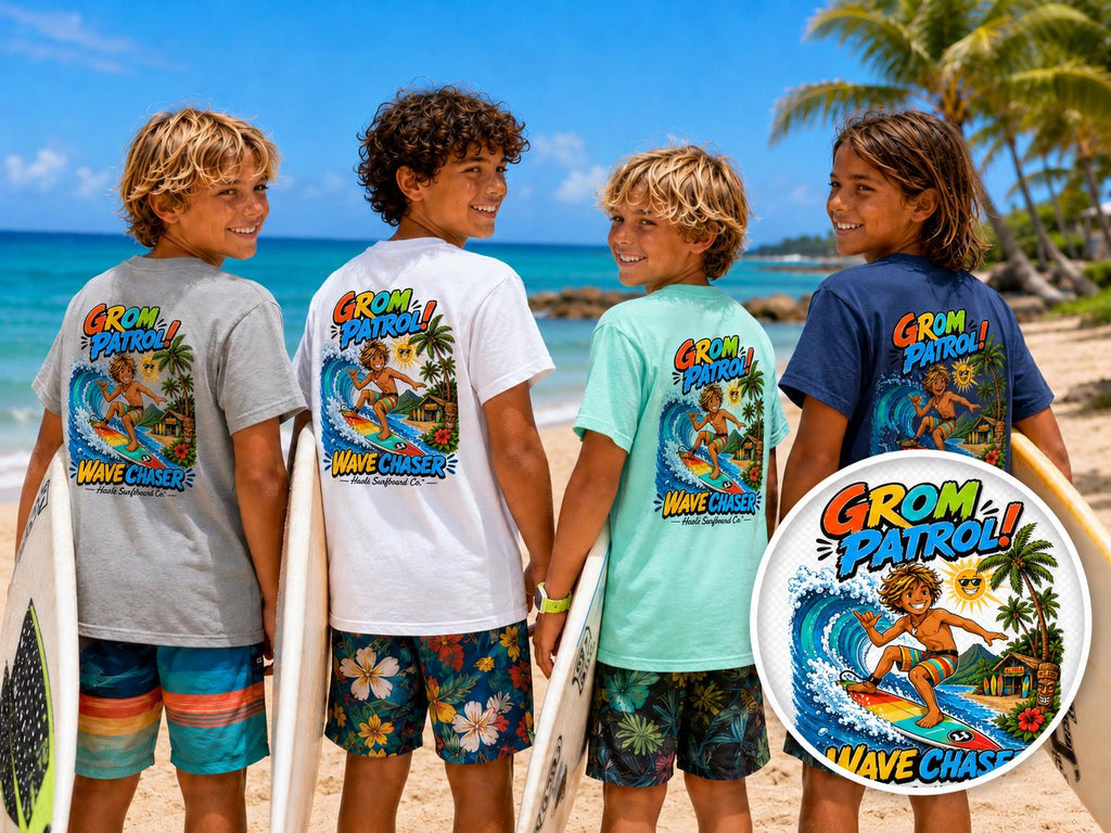 Boys Grom Patrol Surf Comfort Colors  Tee